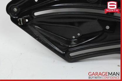10-16 Mercedes W207 E350 Rear Right Door Window Regulator Frame w/o Motor OEM