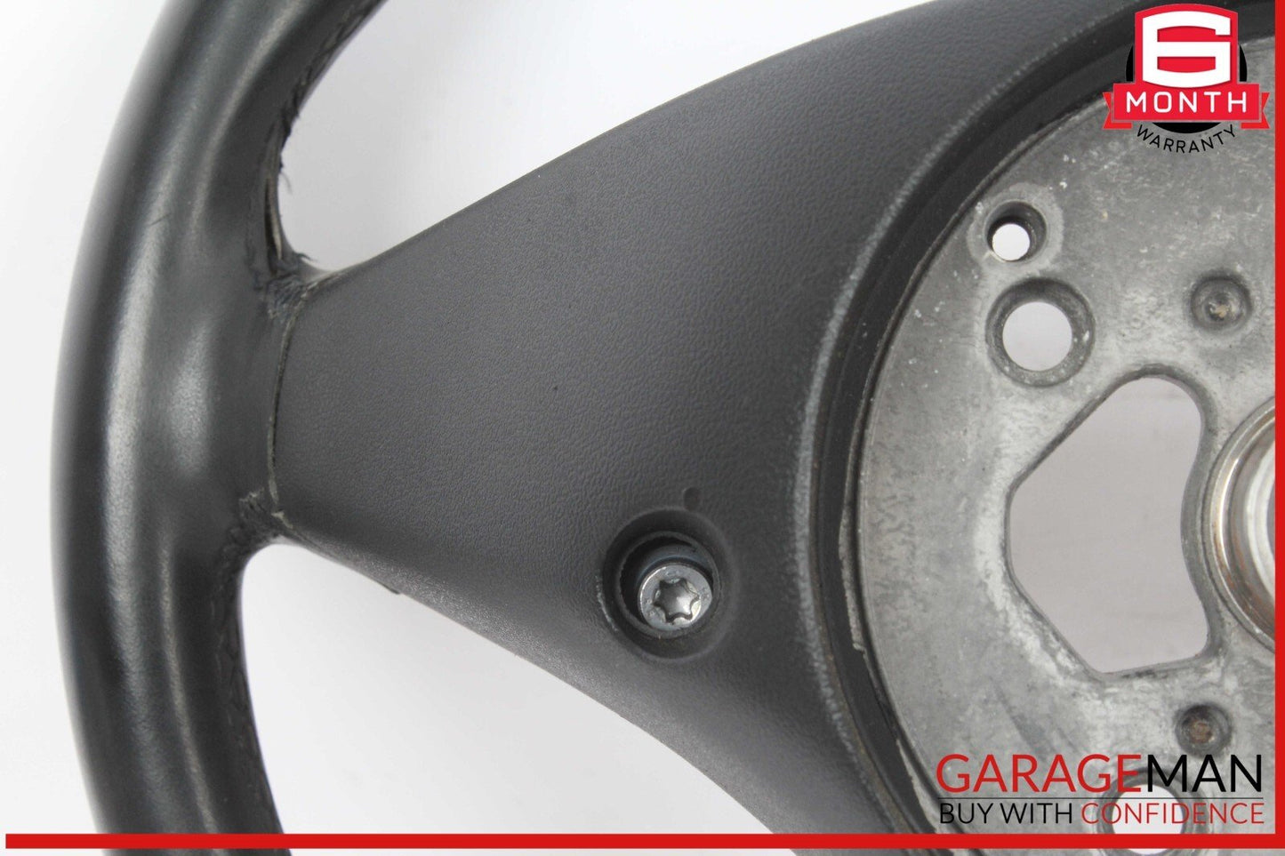 09-11 Mercedes R171 SLK300 SL550 CLS550 Sport Steering Wheel Nappa Black OEM