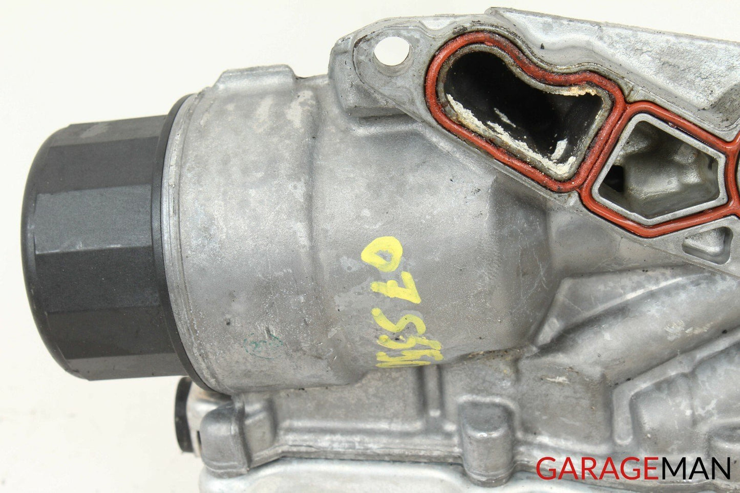 07-11 Mercedes W221 S550 E550 Engine Motor Oil Filter Cooler Housing Assembly