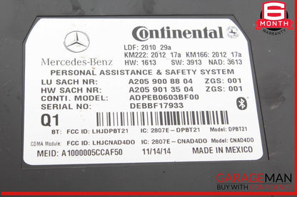15-19 Mercedes W205 C300 Communication Voice Control Module 2059008804 OEM