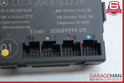 08-18 Mercedes W204 C350 C250 E250 Front Right Side Door Control Module OEM