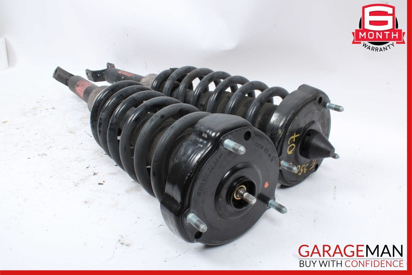 03-09 Mercedes W211 E350 Front Left & Right Sachs Shock Absorber Spring Strut