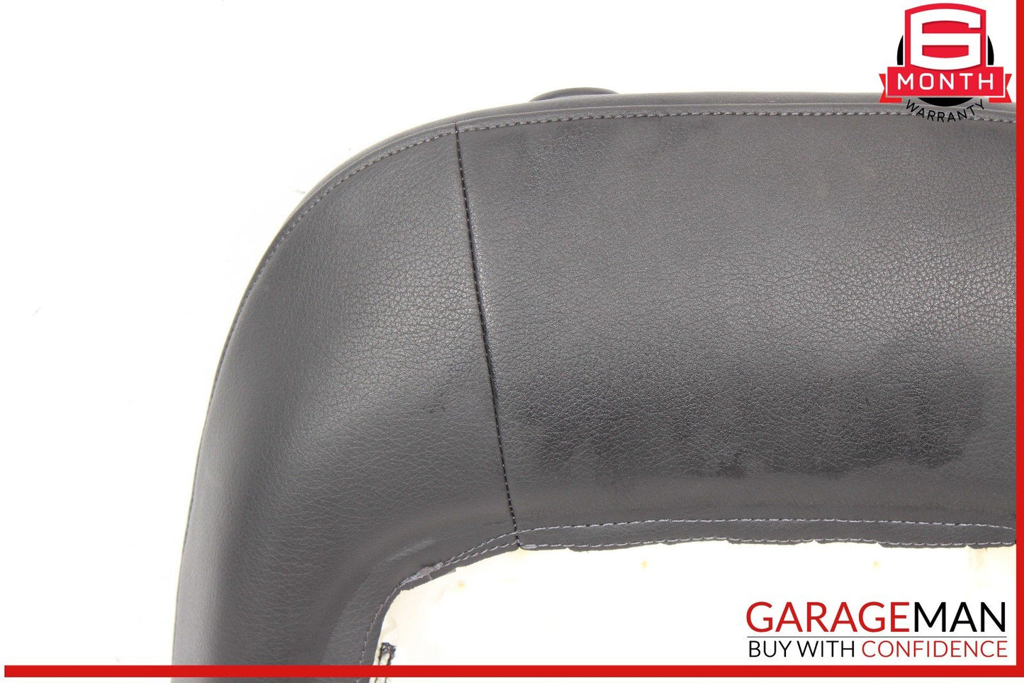 09-17 Audi Q5 Front Left Side Upper Seat Cushion Black OEM