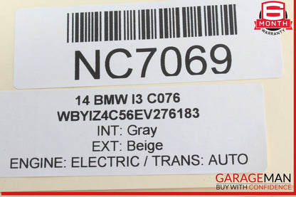 14-21 BMW i3 I01 Hybrid Front Left Side Windshield Wiper Motor 7359449 OEM