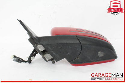 12-15 Mercedes W204 C250 C350 Front Left Side Mirror Rear View Door Red OEM