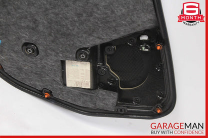 14-16 Mercedes W212 E400 E550 Rear Right Interior Door Panel Leather Grey OEM