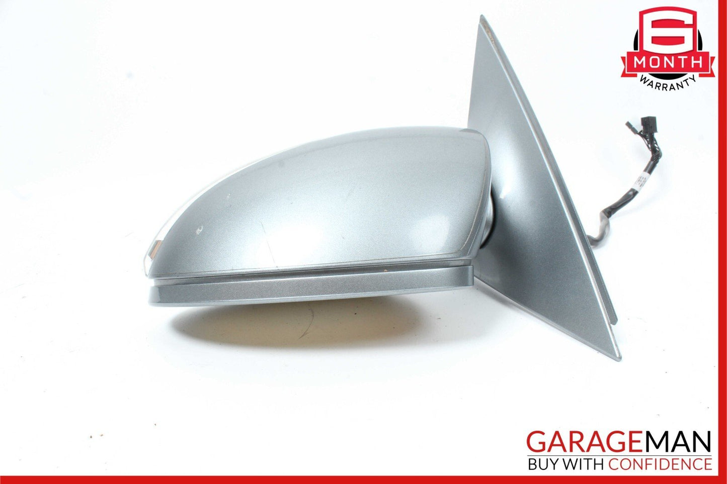 07-09 Mercedes W221 S550 Front Left Side Mirror Door Rear View Andorite Grey OEM