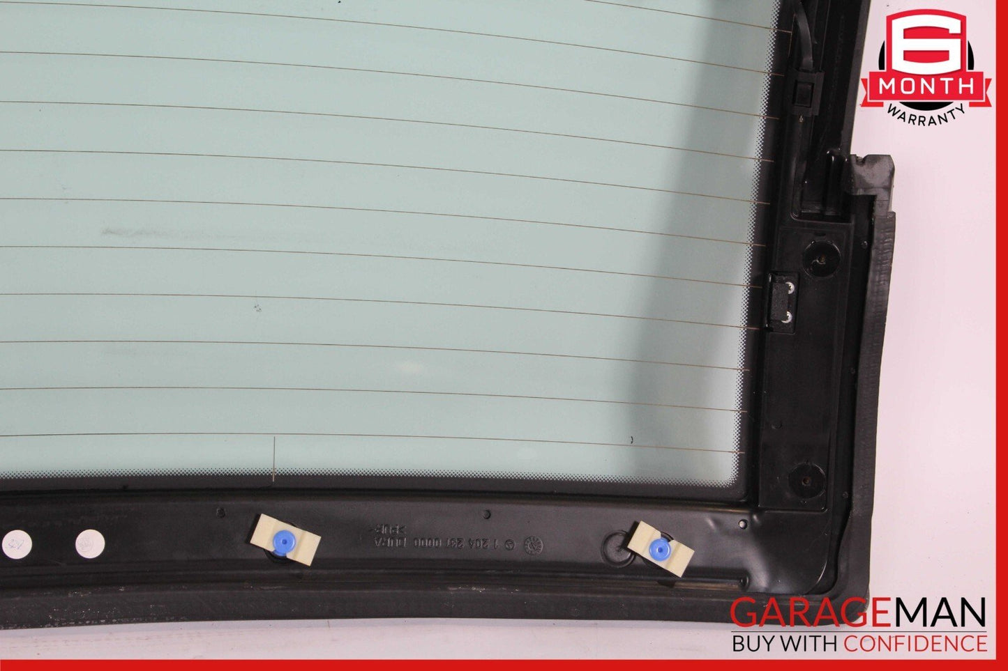 03-12 Mercedes R230 SL500 SL550 Rear Back Window Windshield Glass Assembly