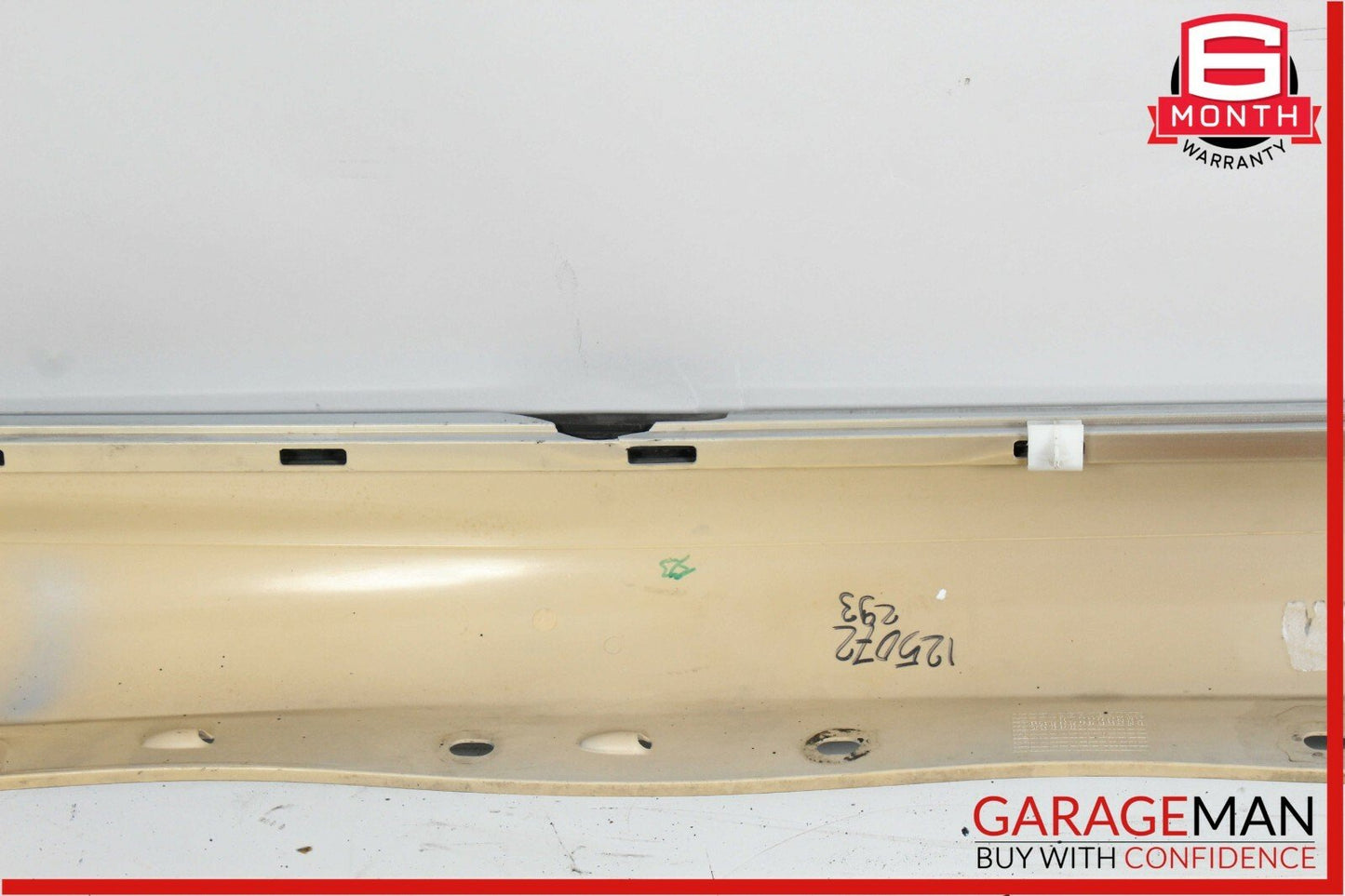 01-07 Mercedes W203 C230 Sport Left Skirt Rocker Panel Molding Bright Silver