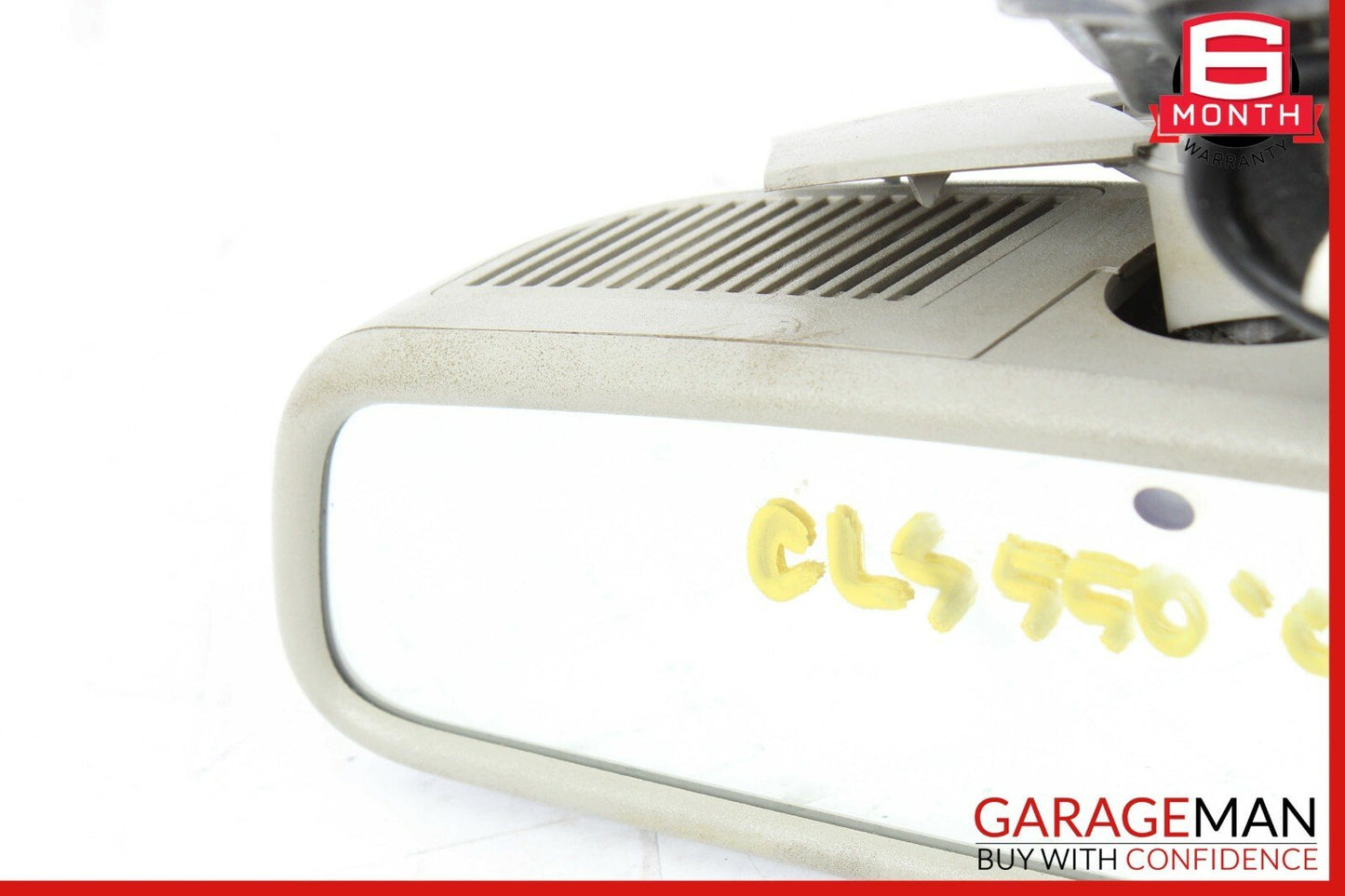 06-11 Mercedes CLS500 CLS63 AMG Interior Top Upper Rear View Mirror Grey