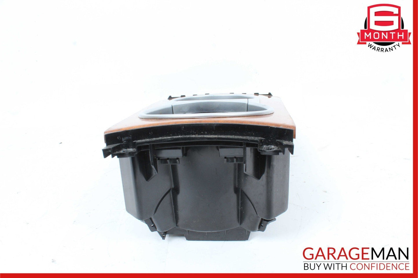 06-12 Mercedes X164 GL450 GL550 ML63 Center Console Cupholder Cup Holder Wood
