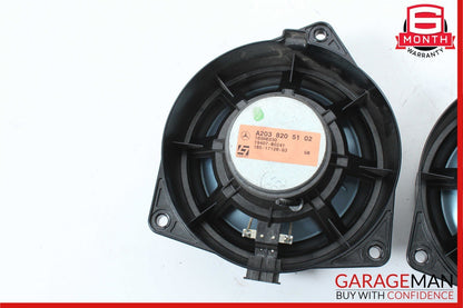 03-09 Mercedes W209 CLK350 C230 Front Right & Left Door Audio Sound Speaker Set