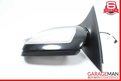 08-09 Mercedes W204 C300 C350 Front Left Side Mirror Door Rear View Black OEM