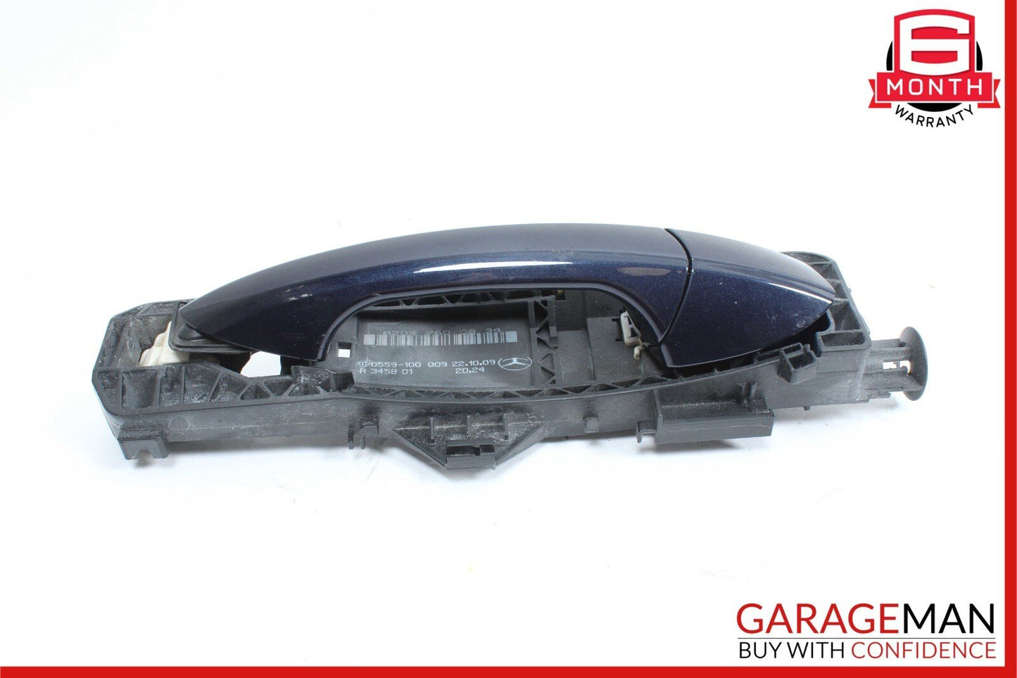 08-15 Mercedes X204 GLK350 C300 Front Right / Rear Exterior Door Handle Blue OEM