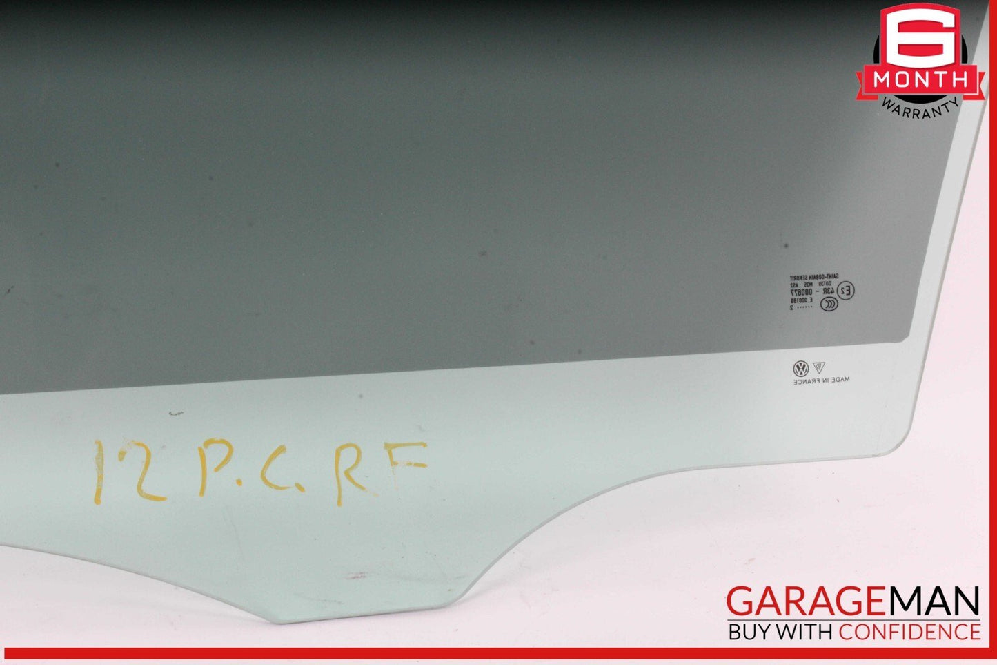 11-18 Porsche Cayenne 958 Front Right Passenger Side Door Window Auto Glass OEM