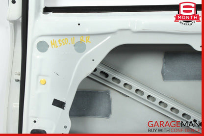 06-12 Mercedes ML350 ML500 GL550 Rear Right Side Exterior Door Shell White OEM