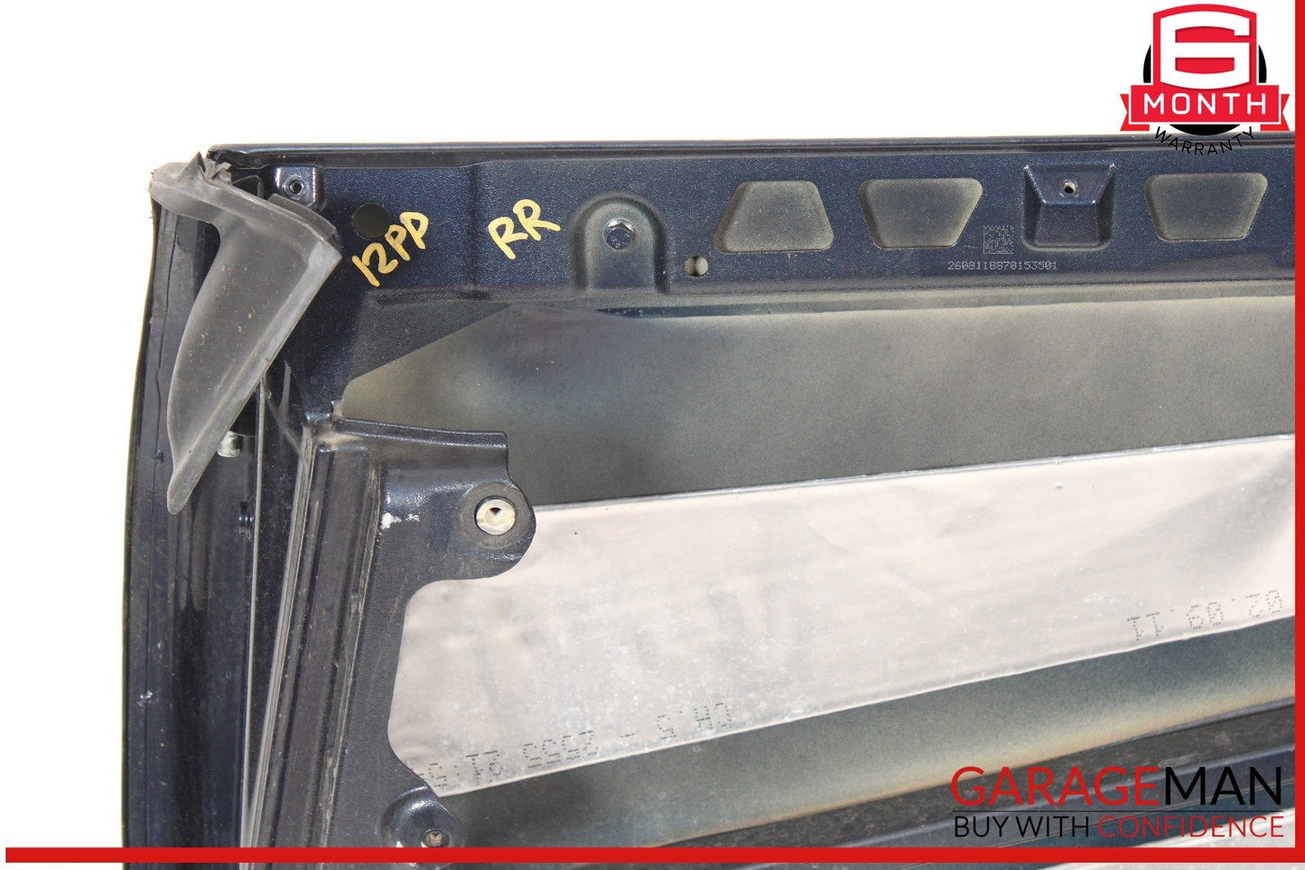 10-16 Porsche Panamera 970 Rear Right Exterior Door Shell Frame OEM