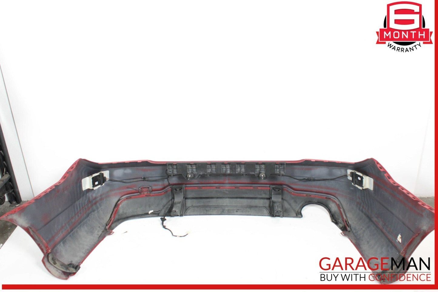 12-14 Mercedes W204 C250 Sport AMG Rear Bumper Cover Assembly Red OEM