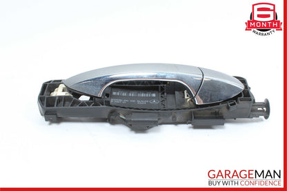 12-14 Mercedes W204 C300 C250 Sedan Right Exterior Door Handle Palladium Silver