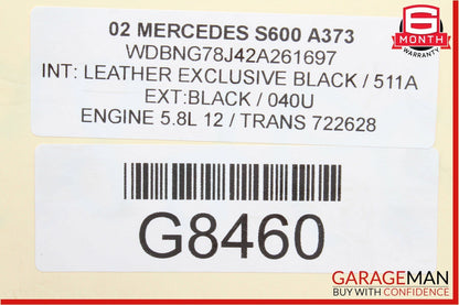 00-06 Mercedes W220 S600 S500 Front Right Side Seat Controller Module Unit OEM