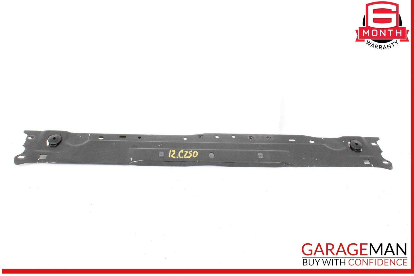 08-14 Mercedes W204 C250 C350 C280 Upper Radiator Core Support Bar Black OEM