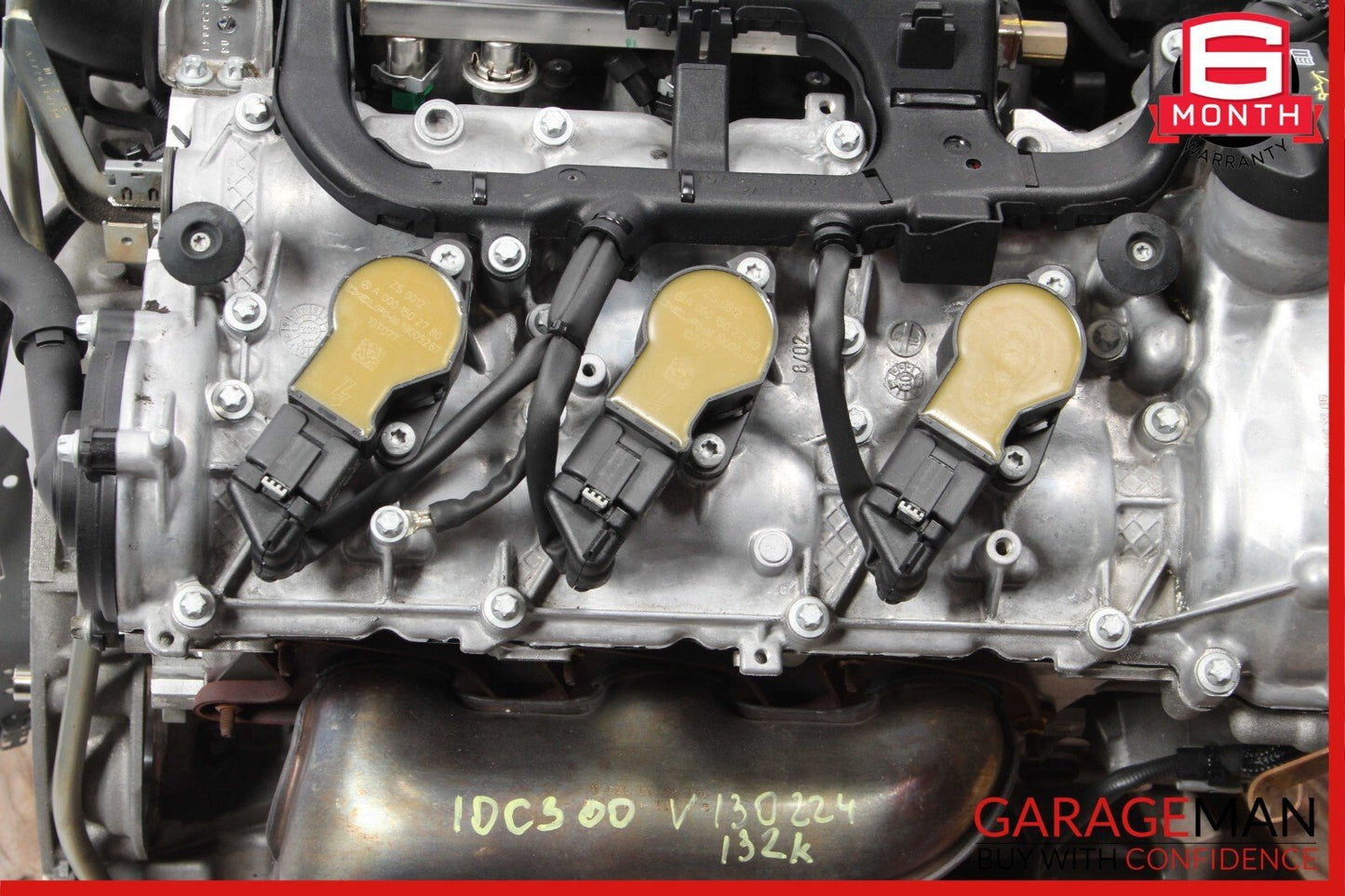 06-11 Mercedes SLK280 C300 3.0L M272 V6 Engine Motor Block Assembly RWD 132k OEM