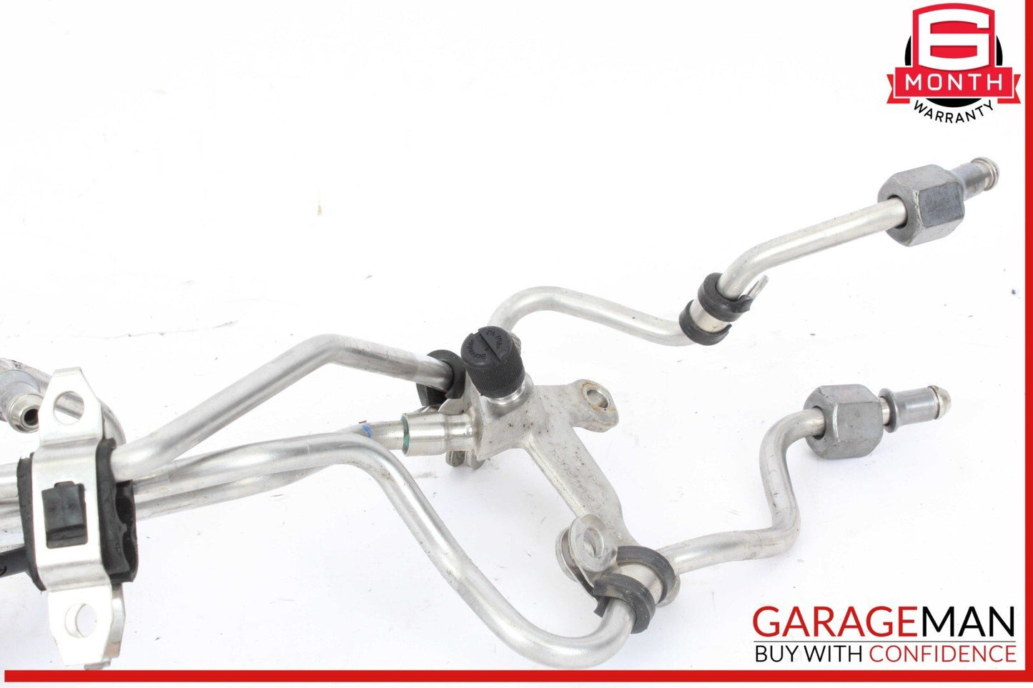 11-20 Mercedes X166 GL450 4MATIC S550 High Pressure Fuel Pump Line Set OEM