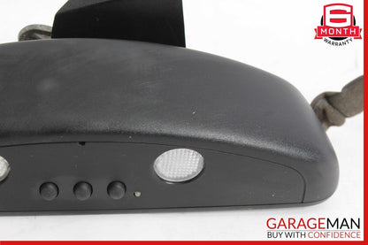 08-14 Mercedes W204 C250 C300 C63 AMG Top Upper Rear View Mirror Assembly Black