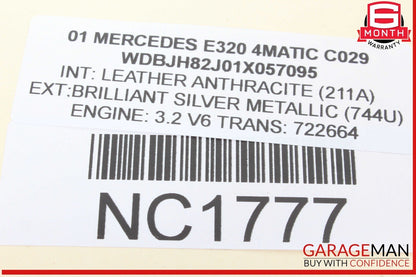 99-02 Mercedes W210 E320 4MATIC Bose Amp Amplifier Control Module Unit OEM