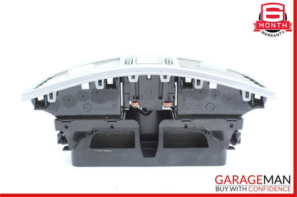 07-13 Mercedes W221 S350 S550 S600 Center Dash A/C Air Vent Trim Clock Assembly