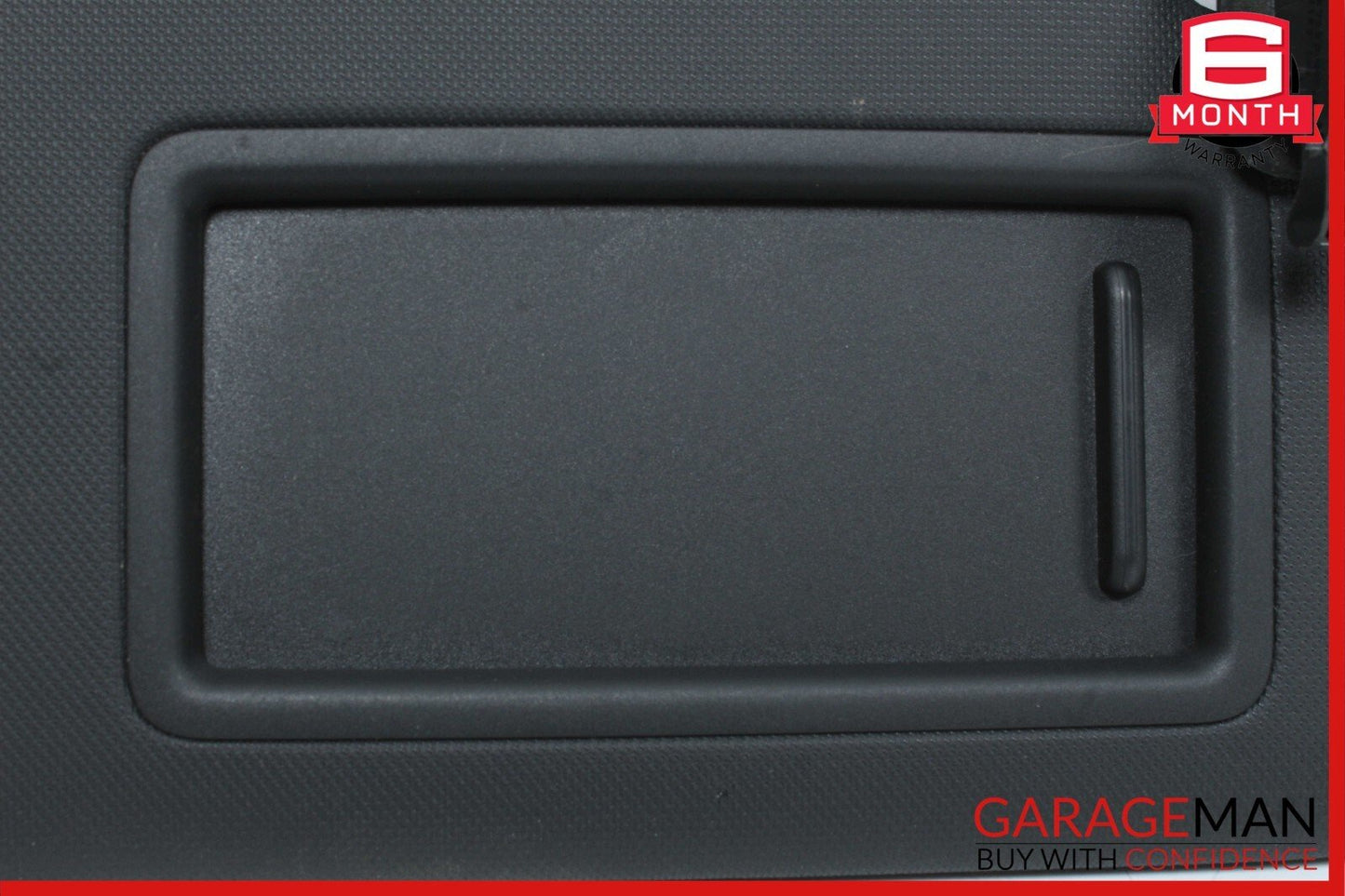 12-15 Audi A7 Front Right Passenger Side Sunvisor Sun Visor Shade Cover Black