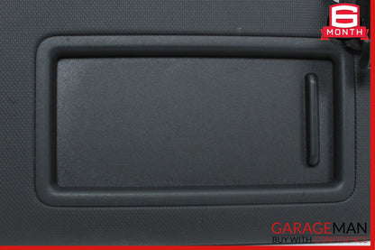 12-15 Audi A7 Front Right Passenger Side Sunvisor Sun Visor Shade Cover Black