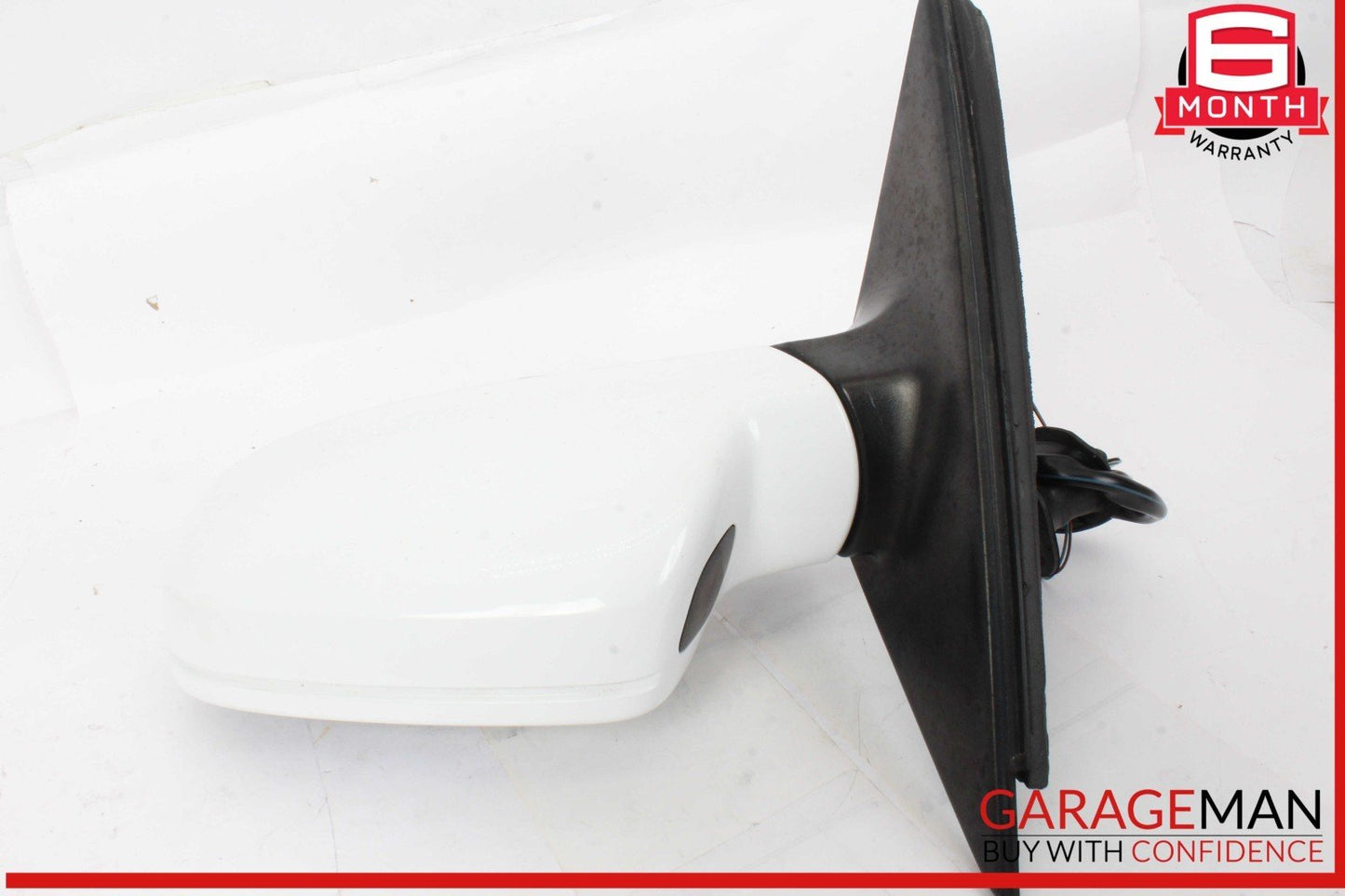 09-16 Audi S4 Front Left Driver Side Door Rear View Mirror White OEM