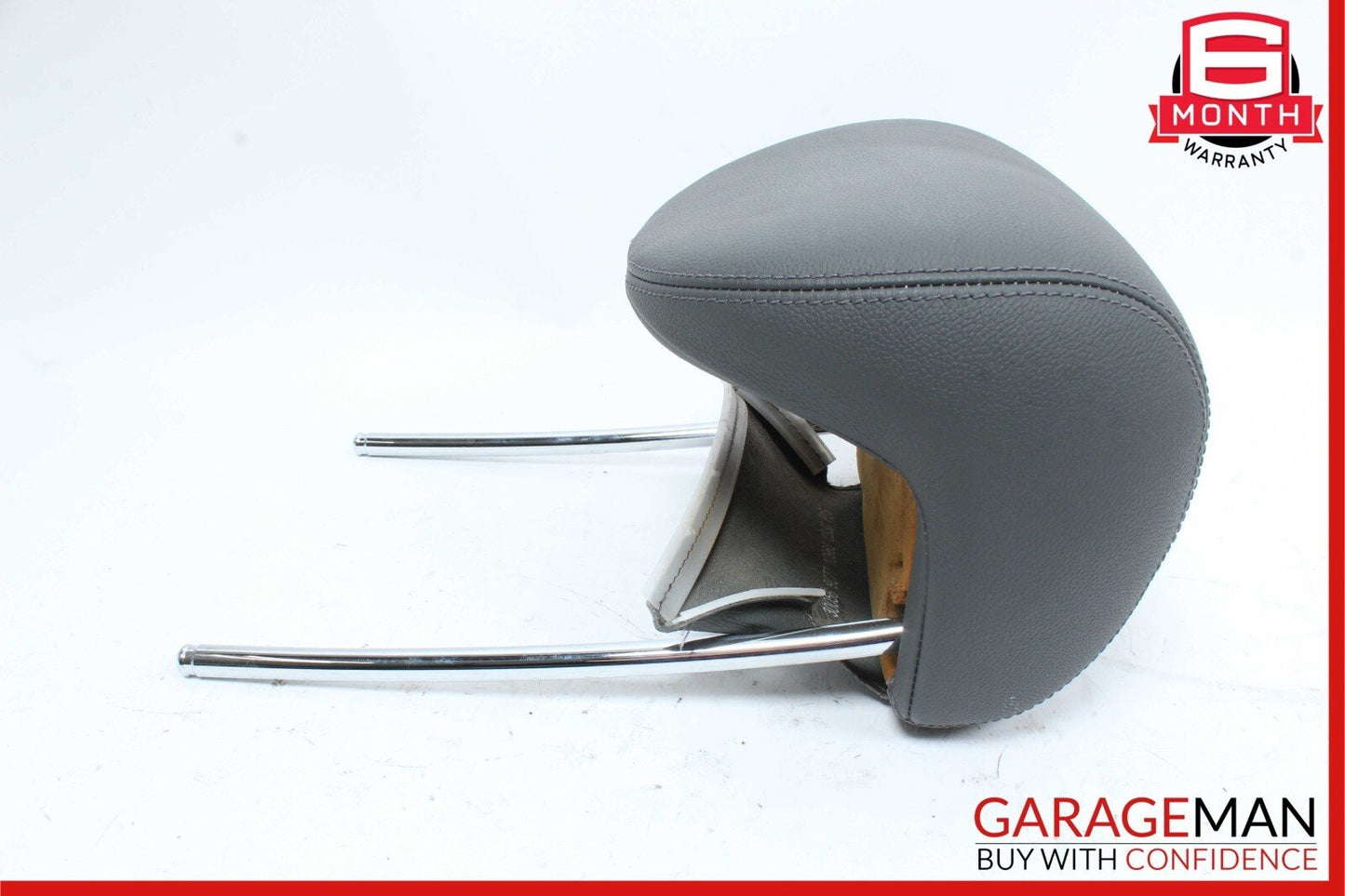 03-08 Mercedes R230 SL500 Front Left / Right Seat Headrest Head Rest Gray OEM