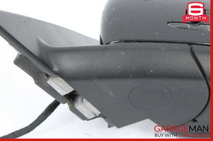12-14 Mercedes W204 C250 C300 Front Left Side Mirror Rear View Door Black OEM