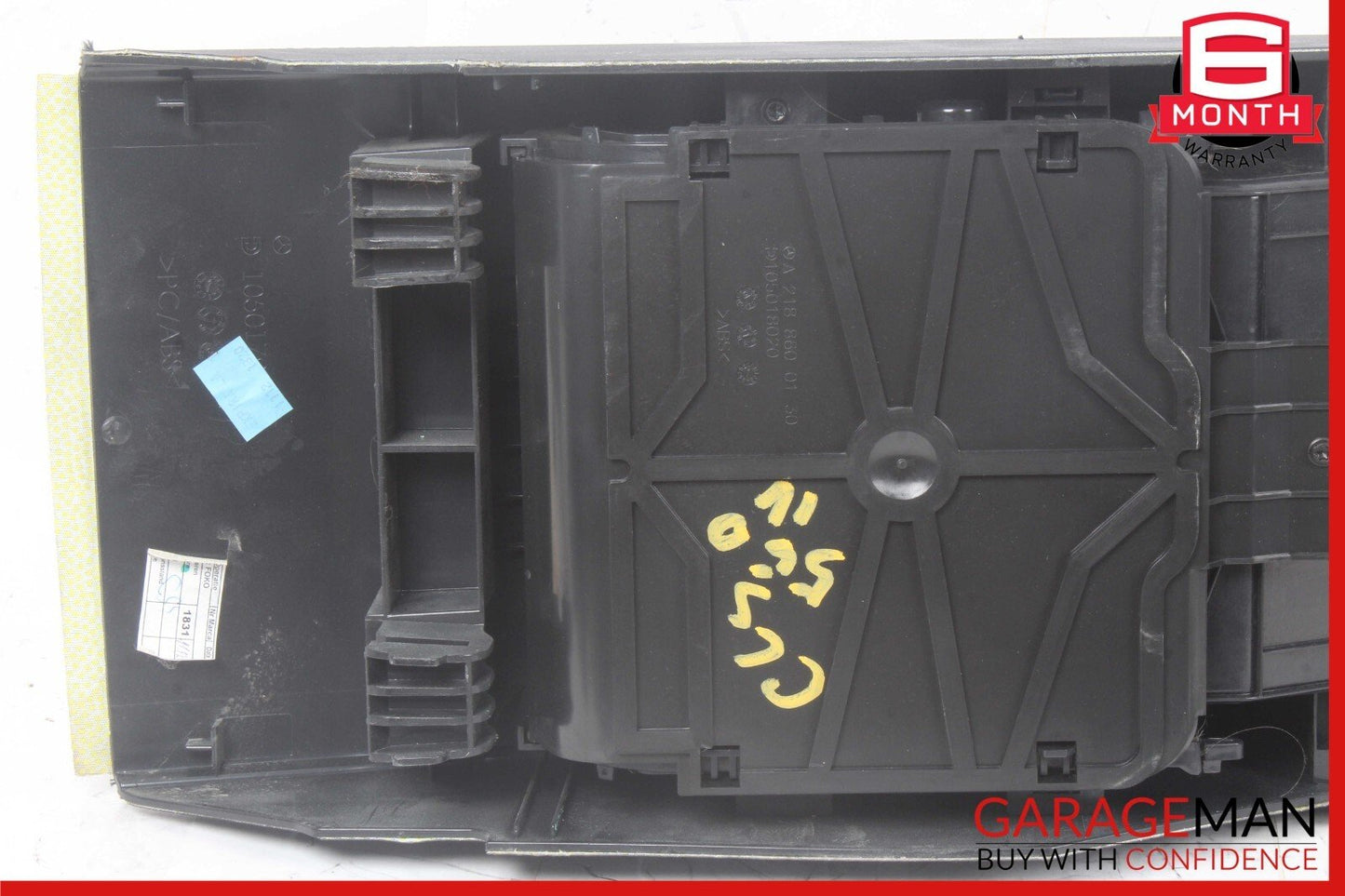 12-14 Mercedes W218 CLS500 CLS550 Rear Center Console Armrest Storage OEM