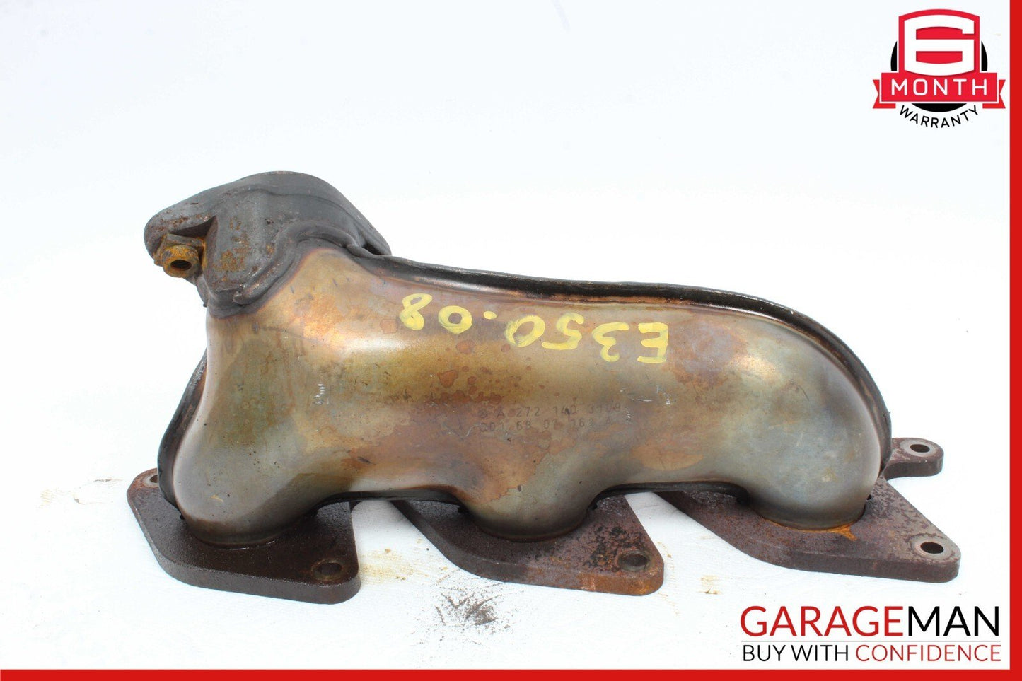 06-12 Mercedes W211 E350 C300 C350 M272 Left Side Exhaust Manifold Header OEM