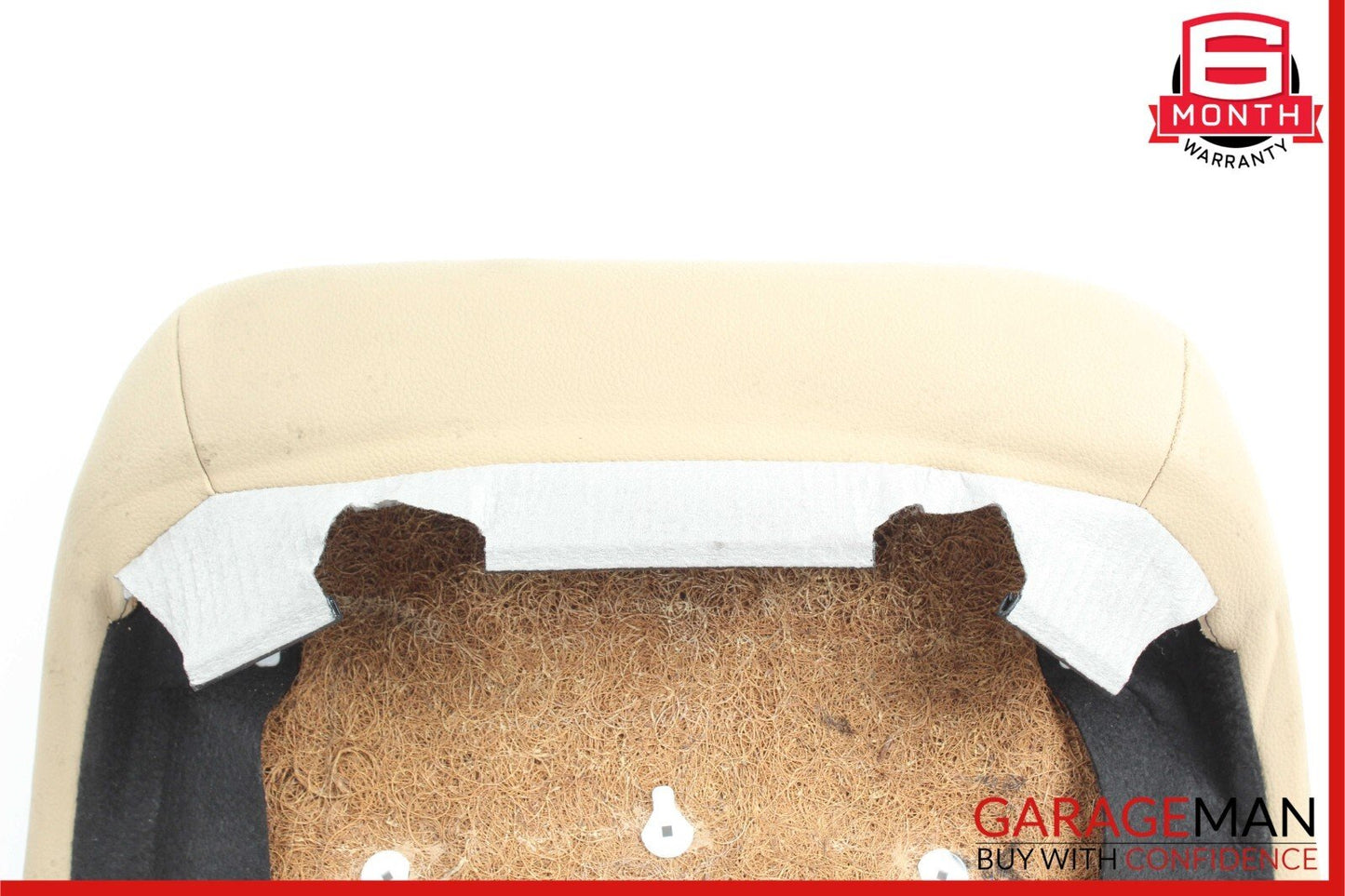 07-09 Mercedes W211 E350 Front Left / Right Top Upper Seat Cushion Cover Brown