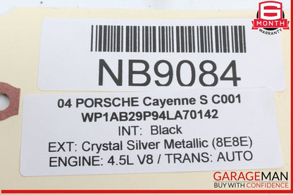 03-10 Porsche Cayenne S 955 Front Right Side High Tone Pitch Horn Signal Alarm