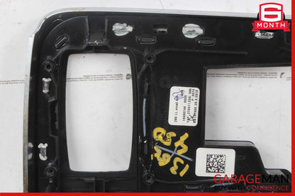 12-19 Mercedes X166 GL450 ML400 GLS550 Center Console Bezel Trim Black OEM