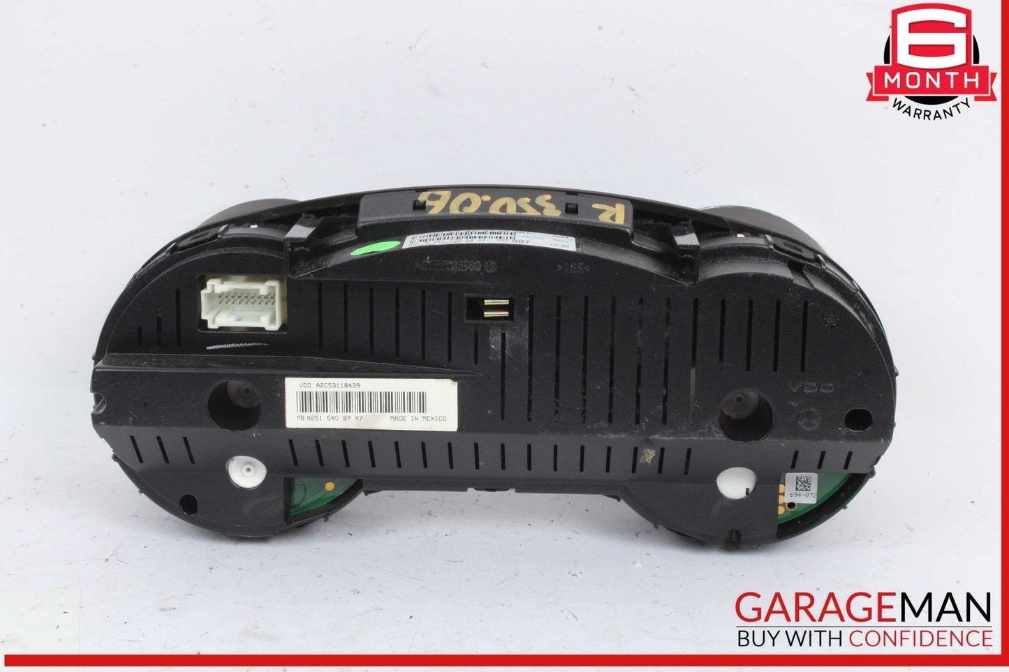 06-07 Mercedes W251 R350 4MATIC Speedometer Instrument Cluster 2515409747 OEM
