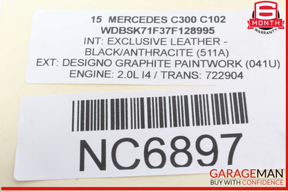 15-19 Mercedes W205 C300 C350 GLC300 TCU Transmission Control Module TCM OEM
