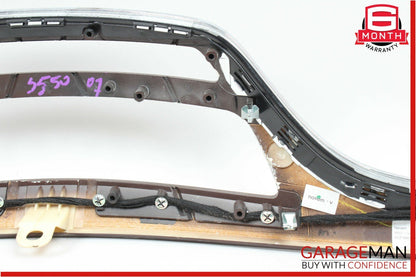 07-09 Mercedes W221 S550 Front Dash Dashboard Trim Panel Cover Bezel Wood OEM