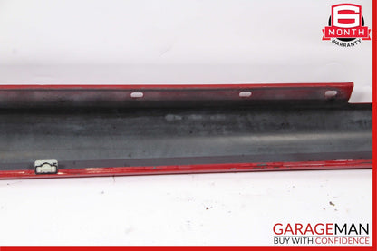 08-14 Mercedes W204 C300 C350 Sport Right Rocker Panel Side Skirt Opal Red