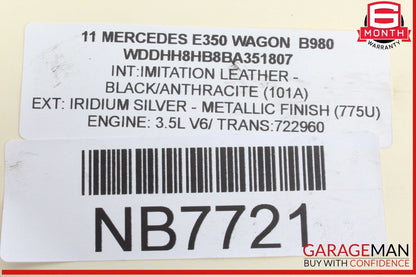 05-13 Mercedes W212 E350 Wagon C300 M272 Engine Motor Oil Pump 2721800701 OEM