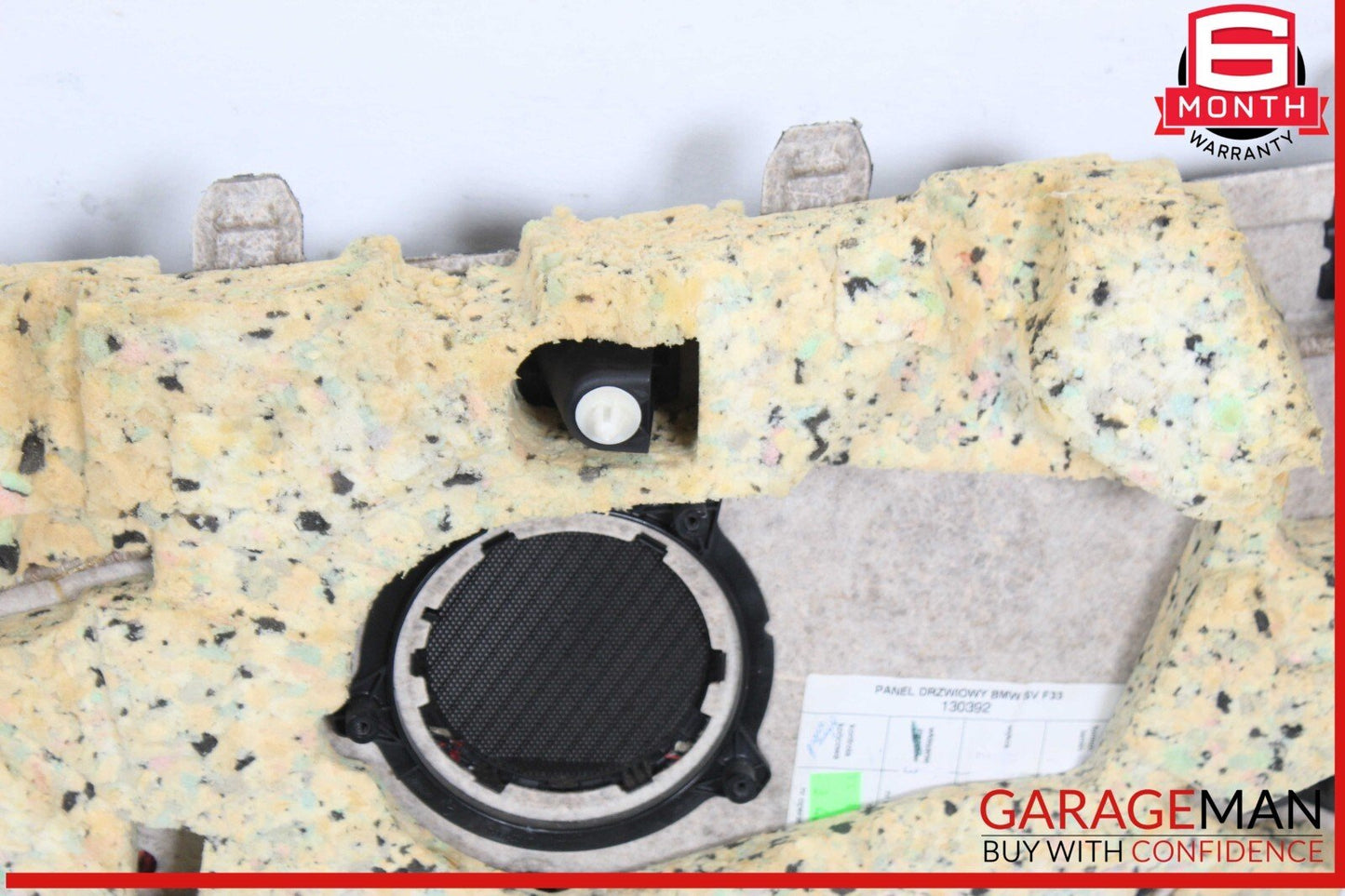 14-20 BMW 428i 430i Convertible Rear Left Driver Side Door Panel Card OEM