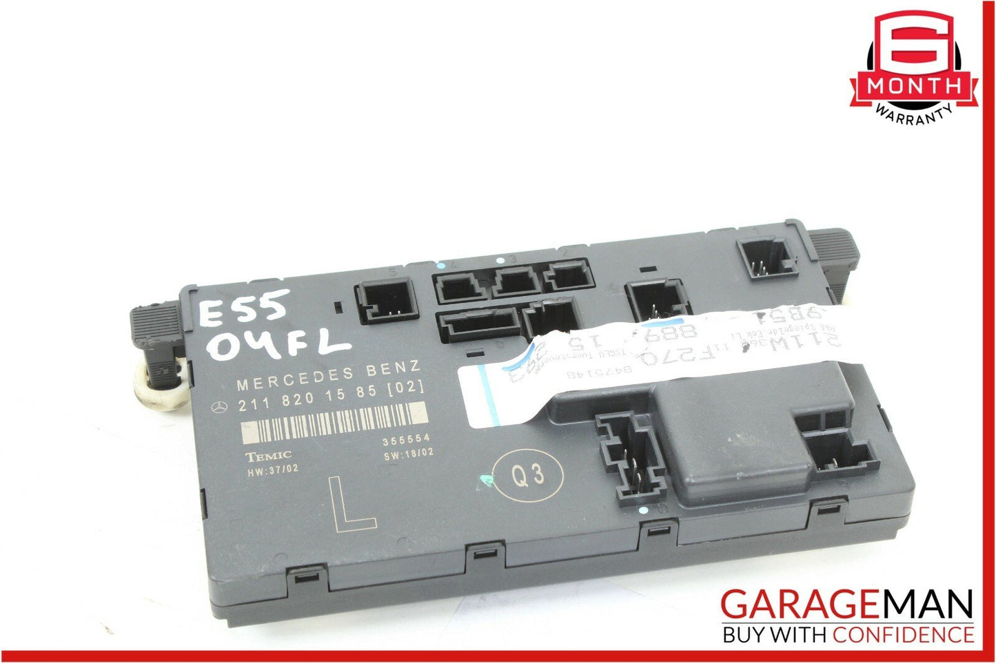 03-06 Mercedes W211 E55 AMG Front Left Driver Door Control Module OEM