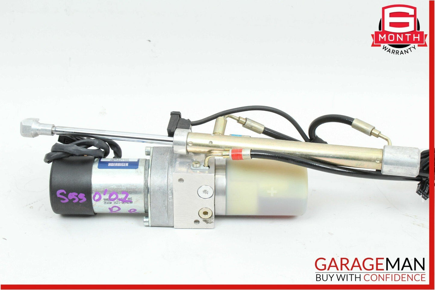 07-13 Mercedes W221 S550 Rear Trunk Locking Pull Down Hydraulic Pump Assembly