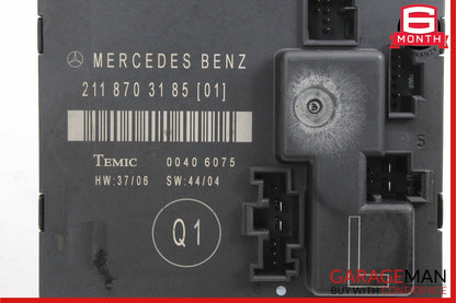 03-09 Mercedes W211 E320 E350 E500 Rear Left Side Door Controller Module Unit