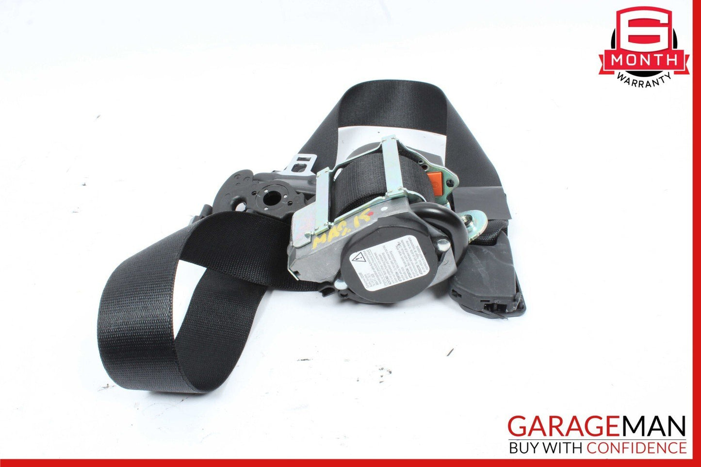 14-17 Maserati Ghibli Front Right Passenger Seatbelt Seat Belt Retractor Black